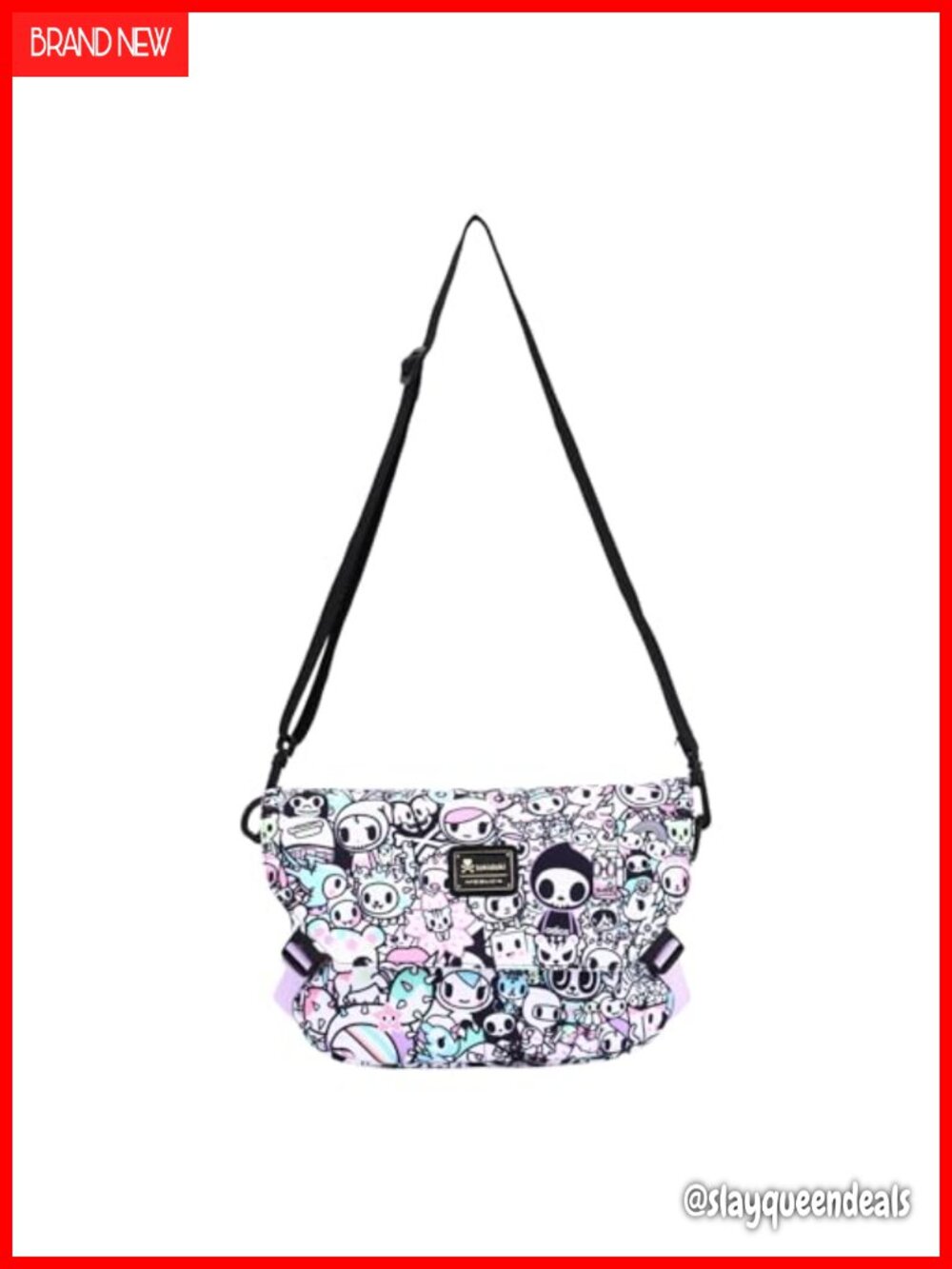 Tokidoki Crossbody Bag Canvas Messenger Purse Travel Work